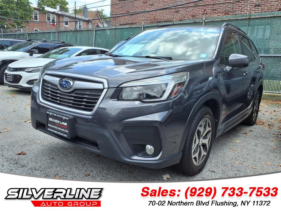 2021 Subaru Forester Premium CVT, available for sale in Flushing, New York | Silverline Auto Group. Flushing, New York 2021 Subaru Forester Premium CVT, available for sale in Flushing, New York | Silverline Auto Group. Flushing, New York