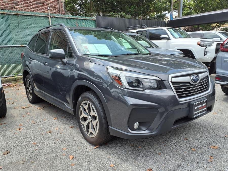 2021 Subaru Forester Premium CVT, available for sale in Flushing, New York | Silverline Auto Group. Flushing, New York 2021 Subaru Forester Premium CVT, available for sale in Flushing, New York | Silverline Auto Group. Flushing, New York