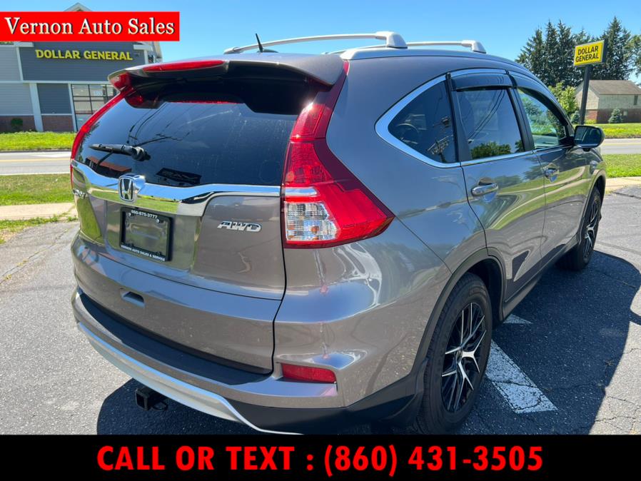 2016 Honda CR-V AWD 5dr EX-L, available for sale in Manchester, Connecticut | Vernon Auto Sale & Service. Manchester, Connecticut 2016 Honda CR-V AWD 5dr EX-L, available for sale in Manchester, Connecticut | Vernon Auto Sale & Service. Manchester, Connecticut