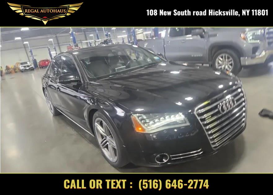 Used 2013 Audi A8 in Hicksville, New York | REGAL AUTOHAUS. Hicksville, New York