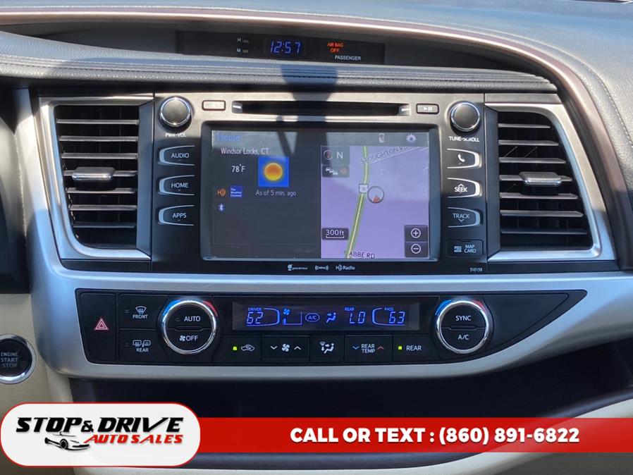 2016 Toyota Highlander AWD 4dr V6 XLE (Natl), available for sale in East Windsor, Connecticut | Stop & Drive Auto Sales. East Windsor, Connecticut 2016 Toyota Highlander AWD 4dr V6 XLE (Natl), available for sale in East Windsor, Connecticut | Stop & Drive Auto Sales. East Windsor, Connecticut