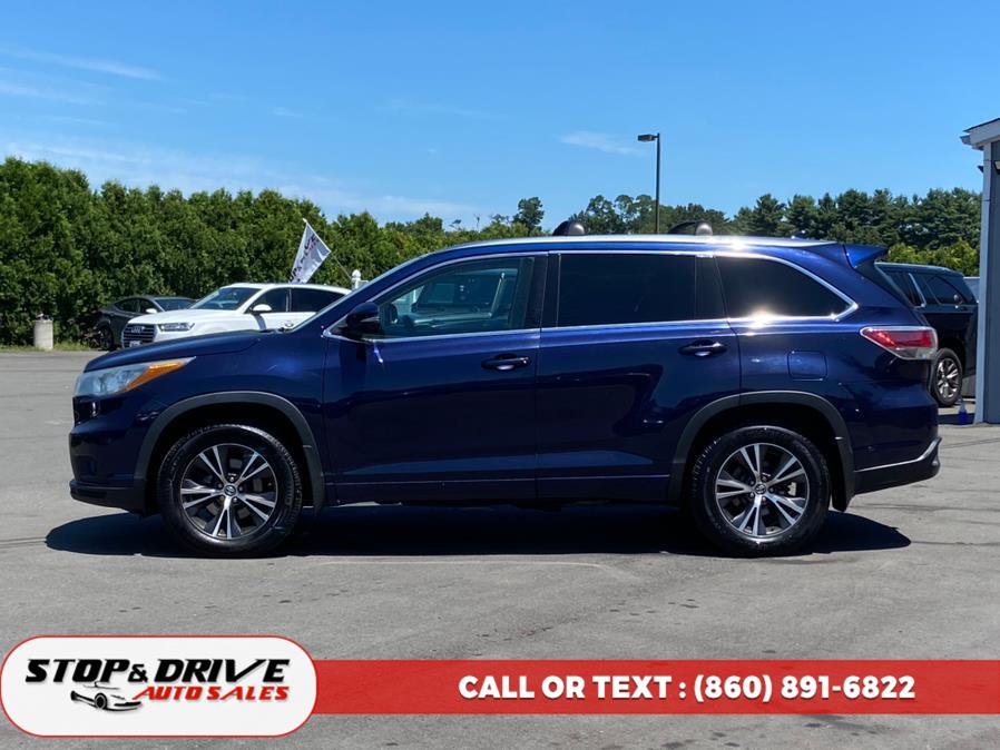 2016 Toyota Highlander AWD 4dr V6 XLE (Natl), available for sale in East Windsor, Connecticut | Stop & Drive Auto Sales. East Windsor, Connecticut 2016 Toyota Highlander AWD 4dr V6 XLE (Natl), available for sale in East Windsor, Connecticut | Stop & Drive Auto Sales. East Windsor, Connecticut
