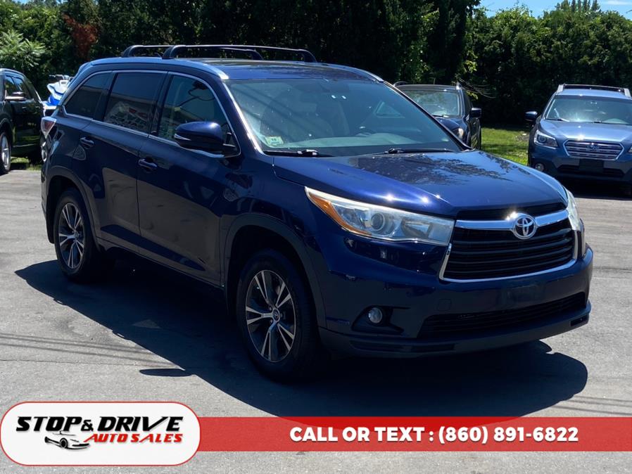 2016 Toyota Highlander AWD 4dr V6 XLE (Natl), available for sale in East Windsor, Connecticut | Stop & Drive Auto Sales. East Windsor, Connecticut 2016 Toyota Highlander AWD 4dr V6 XLE (Natl), available for sale in East Windsor, Connecticut | Stop & Drive Auto Sales. East Windsor, Connecticut
