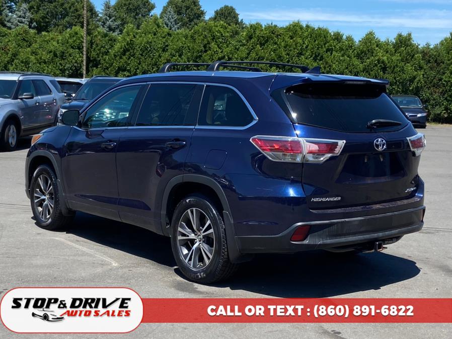 2016 Toyota Highlander AWD 4dr V6 XLE (Natl), available for sale in East Windsor, Connecticut | Stop & Drive Auto Sales. East Windsor, Connecticut 2016 Toyota Highlander AWD 4dr V6 XLE (Natl), available for sale in East Windsor, Connecticut | Stop & Drive Auto Sales. East Windsor, Connecticut