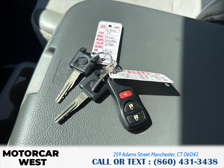 2019 Nissan NV Cargo NV2500 HD Standard Roof V6 SV, available for sale in Manchester, Connecticut | Motorcar West. Manchester, Connecticut 2019 Nissan NV Cargo NV2500 HD Standard Roof V6 SV, available for sale in Manchester, Connecticut | Motorcar West. Manchester, Connecticut