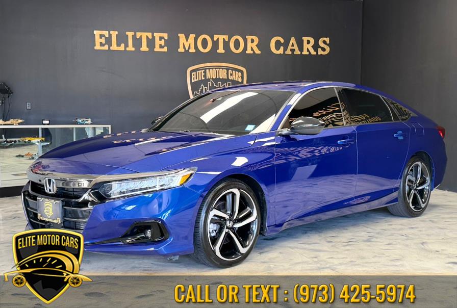 2021 Honda Accord Sedan Sport 1.5T CVT, available for sale in Newark, New Jersey | Elite Motor Cars. Newark, New Jersey 2021 Honda Accord Sedan Sport 1.5T CVT, available for sale in Newark, New Jersey | Elite Motor Cars. Newark, New Jersey