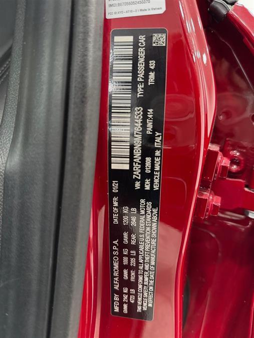 2021 Alfa Romeo Giulia Ti AWD, available for sale in Maple Shade, New Jersey | Car Revolution. Maple Shade, New Jersey 2021 Alfa Romeo Giulia Ti AWD, available for sale in Maple Shade, New Jersey | Car Revolution. Maple Shade, New Jersey