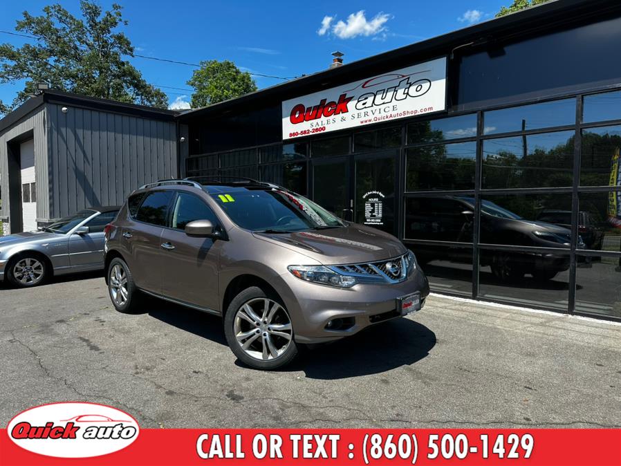 2011 Nissan Murano AWD 4dr LE, available for sale in Bristol, Connecticut | Quick Auto LLC. Bristol, Connecticut 2011 Nissan Murano AWD 4dr LE, available for sale in Bristol, Connecticut | Quick Auto LLC. Bristol, Connecticut