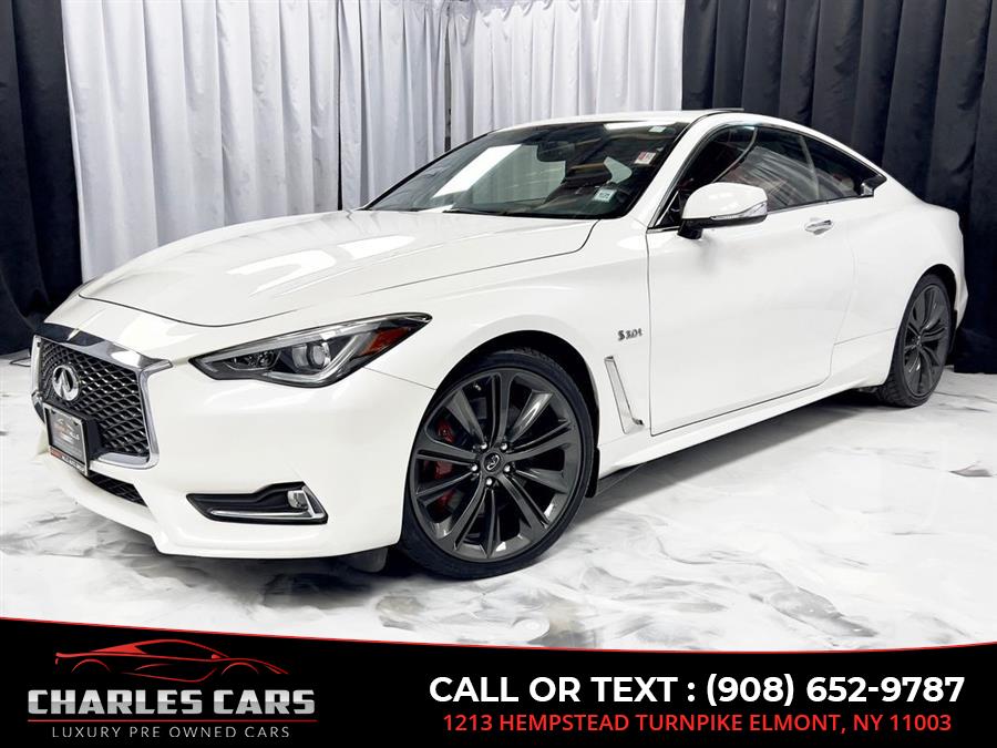 Used 2018 Infiniti Q60 in Elmont, New York | Charles Cars. Elmont, New York