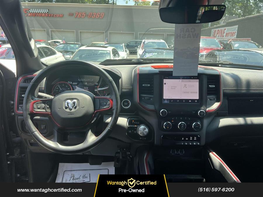 2022 Ram 1500 Rebel 4x4 Crew Cab 5'7" Box, available for sale in Wantagh, New York | Wantagh Certified. Wantagh, New York 2022 Ram 1500 Rebel 4x4 Crew Cab 5'7" Box, available for sale in Wantagh, New York | Wantagh Certified. Wantagh, New York