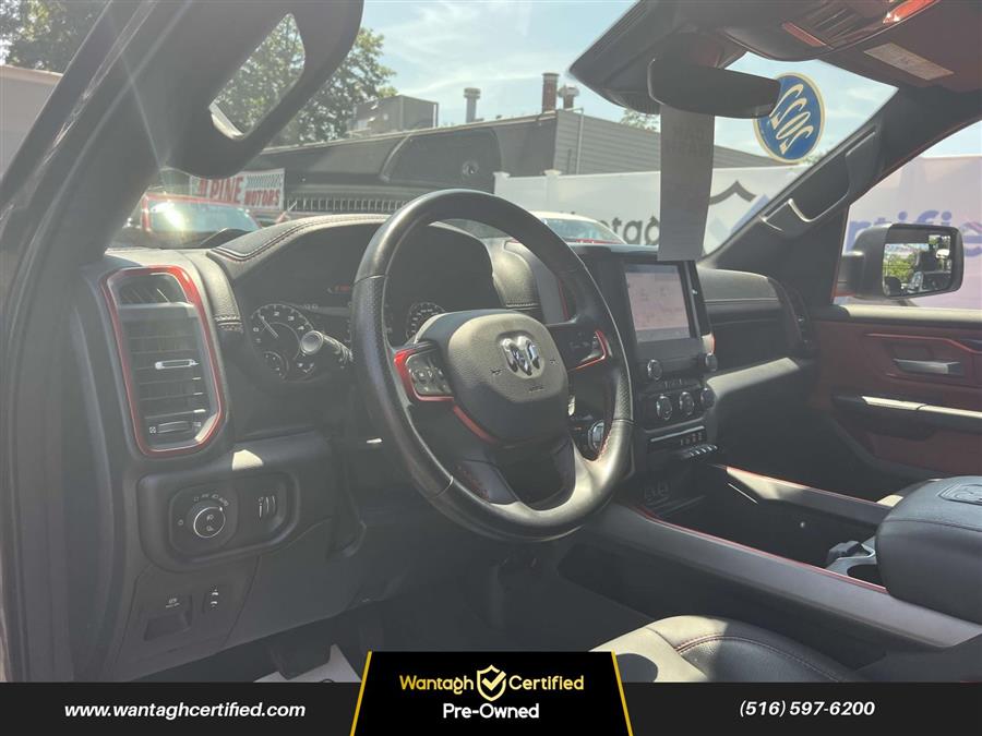 2022 Ram 1500 Rebel 4x4 Crew Cab 5'7" Box, available for sale in Wantagh, New York | Wantagh Certified. Wantagh, New York 2022 Ram 1500 Rebel 4x4 Crew Cab 5'7" Box, available for sale in Wantagh, New York | Wantagh Certified. Wantagh, New York