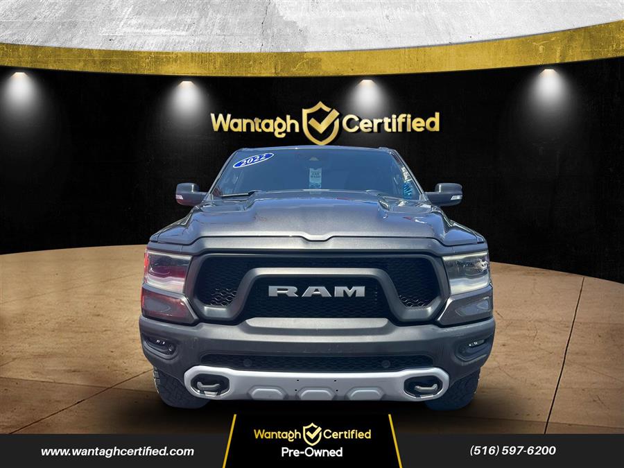 2022 Ram 1500 Rebel 4x4 Crew Cab 5'7" Box, available for sale in Wantagh, New York | Wantagh Certified. Wantagh, New York 2022 Ram 1500 Rebel 4x4 Crew Cab 5'7" Box, available for sale in Wantagh, New York | Wantagh Certified. Wantagh, New York