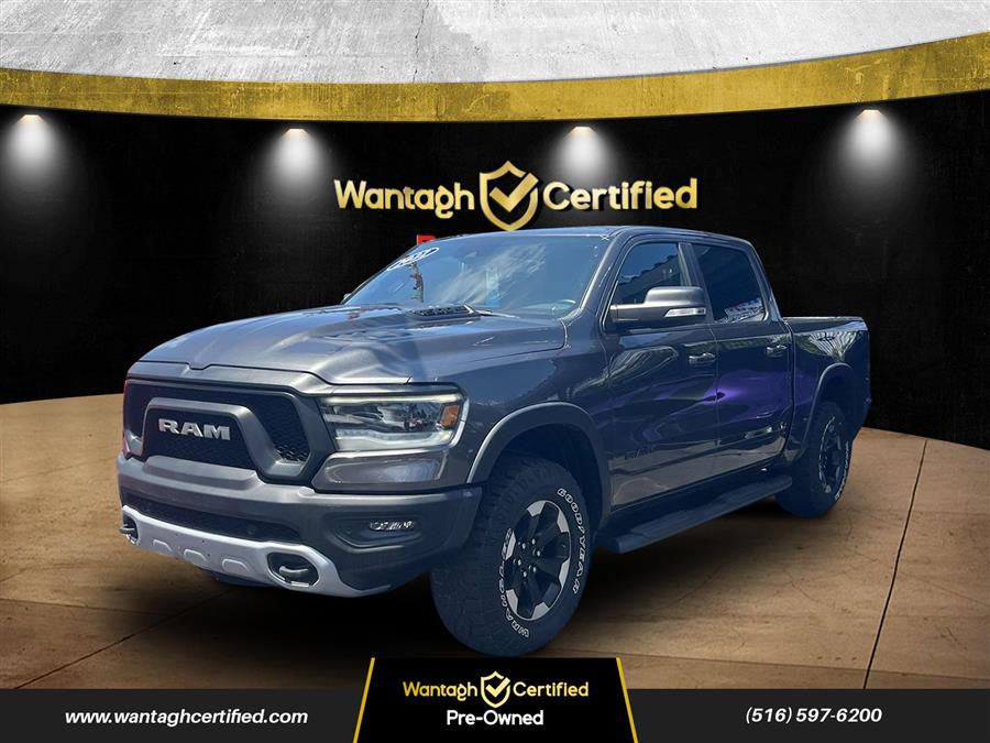 2022 Ram 1500 Rebel 4x4 Crew Cab 5'7" Box, available for sale in Wantagh, New York | Wantagh Certified. Wantagh, New York 2022 Ram 1500 Rebel 4x4 Crew Cab 5'7" Box, available for sale in Wantagh, New York | Wantagh Certified. Wantagh, New York