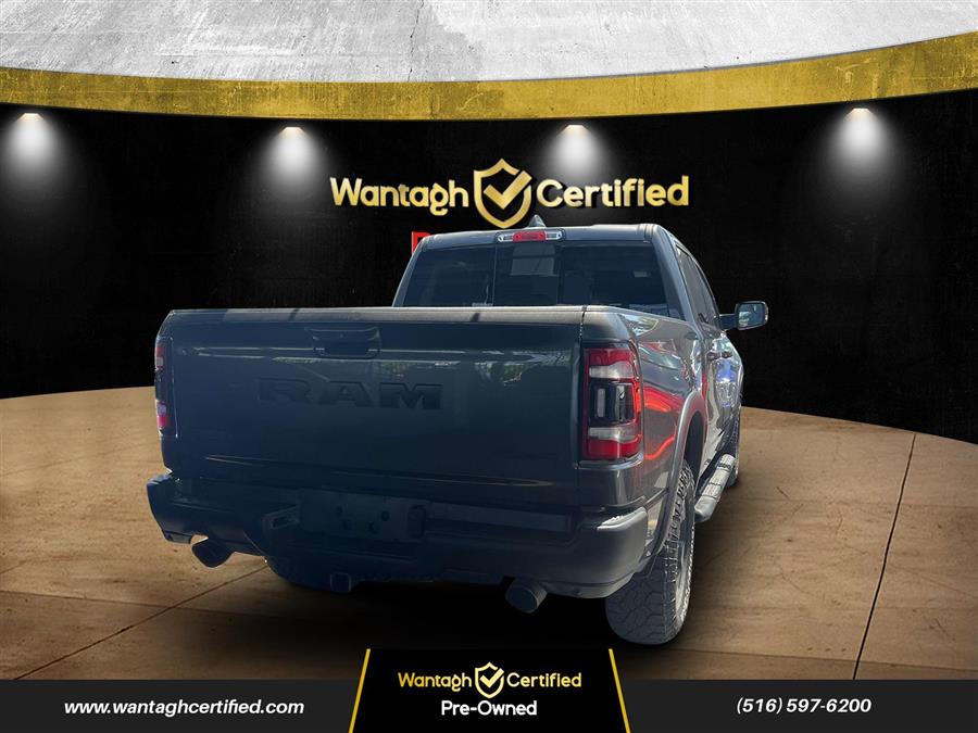 2022 Ram 1500 Rebel 4x4 Crew Cab 5'7" Box, available for sale in Wantagh, New York | Wantagh Certified. Wantagh, New York 2022 Ram 1500 Rebel 4x4 Crew Cab 5'7" Box, available for sale in Wantagh, New York | Wantagh Certified. Wantagh, New York