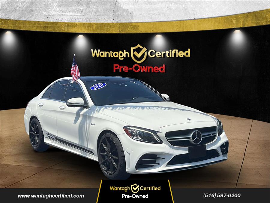 2020 Mercedes-benz C-class AMG C 43 4MATIC Sedan, available for sale in Wantagh, New York | Wantagh Certified. Wantagh, New York 2020 Mercedes-benz C-class AMG C 43 4MATIC Sedan, available for sale in Wantagh, New York | Wantagh Certified. Wantagh, New York