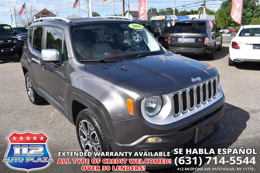 2016 Jeep Renegade LIMITED, available for sale in Patchogue, New York | 112 Auto Plaza. Patchogue, New York 2016 Jeep Renegade LIMITED, available for sale in Patchogue, New York | 112 Auto Plaza. Patchogue, New York