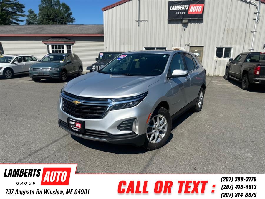 2022 Chevrolet Equinox LT, available for sale in Winslow, Maine | Lamberts Auto Group LLC. Winslow, Maine