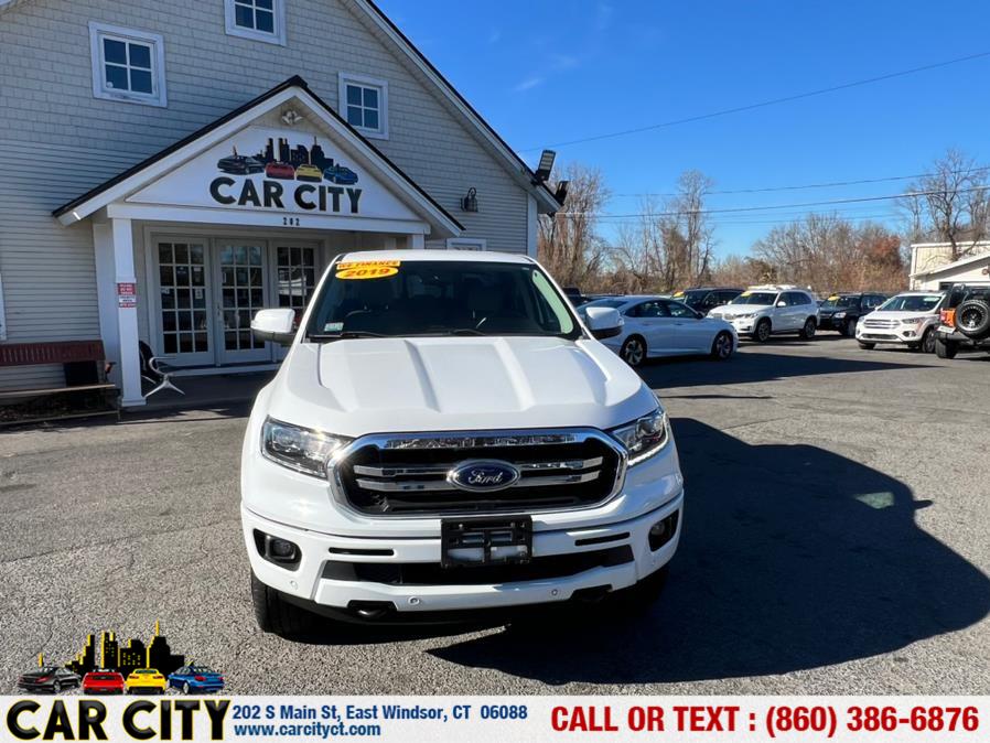 2019 Ford Ranger LARIAT 4WD SuperCrew 5'' Box, available for sale in East Windsor, Connecticut | Car City LLC. East Windsor, Connecticut 2019 Ford Ranger LARIAT 4WD SuperCrew 5'' Box, available for sale in East Windsor, Connecticut | Car City LLC. East Windsor, Connecticut