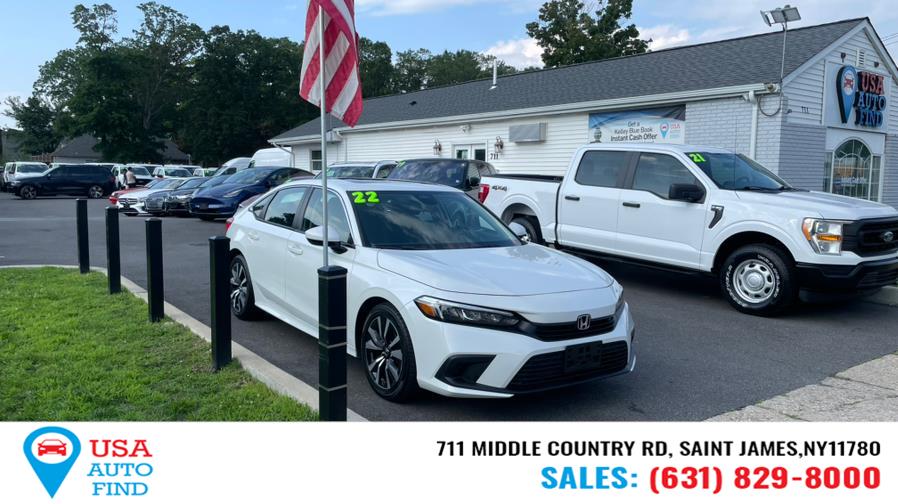 2022 Honda Civic Sedan EX CVT, available for sale in Saint James, New York | USA Auto Find. Saint James, New York 2022 Honda Civic Sedan EX CVT, available for sale in Saint James, New York | USA Auto Find. Saint James, New York