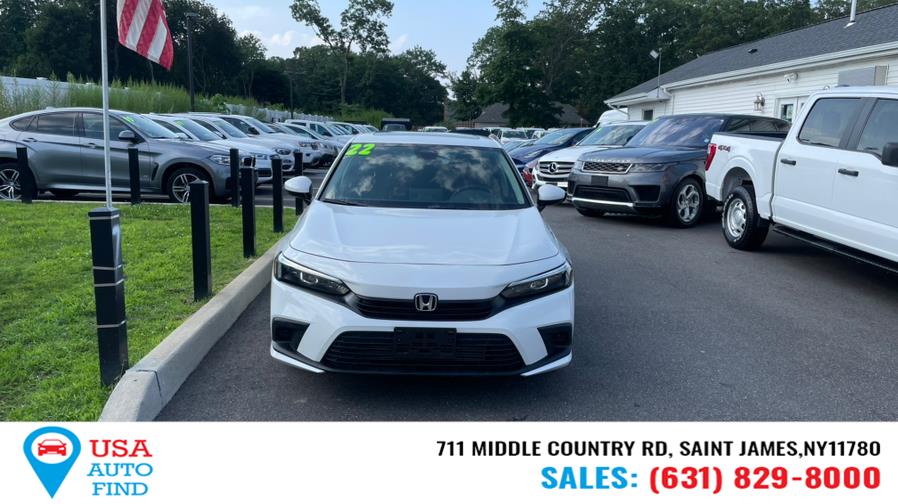 2022 Honda Civic Sedan EX CVT, available for sale in Saint James, New York | USA Auto Find. Saint James, New York 2022 Honda Civic Sedan EX CVT, available for sale in Saint James, New York | USA Auto Find. Saint James, New York