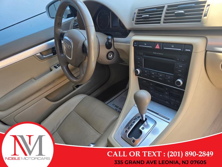 2008 Audi A4 4dr Sdn Auto SE 2.0T quattro, available for sale in Leonia, New Jersey | Noble Motor Cars LLC. Leonia, New Jersey 2008 Audi A4 4dr Sdn Auto SE 2.0T quattro, available for sale in Leonia, New Jersey | Noble Motor Cars LLC. Leonia, New Jersey