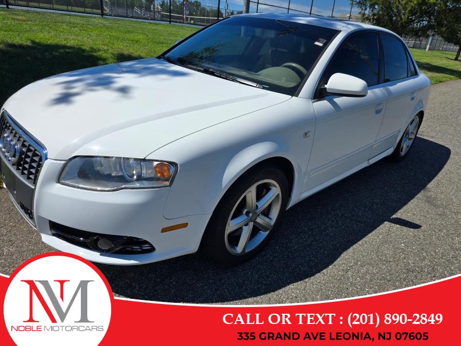 2008 Audi A4 4dr Sdn Auto SE 2.0T quattro, available for sale in Leonia, New Jersey | Noble Motor Cars LLC. Leonia, New Jersey 2008 Audi A4 4dr Sdn Auto SE 2.0T quattro, available for sale in Leonia, New Jersey | Noble Motor Cars LLC. Leonia, New Jersey