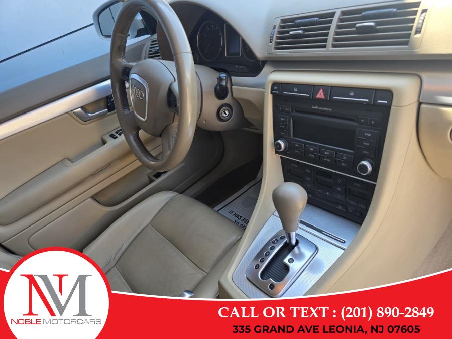 2008 Audi A4 4dr Sdn Auto SE 2.0T quattro, available for sale in Leonia, New Jersey | Noble Motor Cars LLC. Leonia, New Jersey 2008 Audi A4 4dr Sdn Auto SE 2.0T quattro, available for sale in Leonia, New Jersey | Noble Motor Cars LLC. Leonia, New Jersey