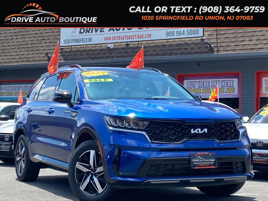 2022 Kia Sorento S FWD, available for sale in Union, New Jersey | Drive Auto Boutique. Union, New Jersey 2022 Kia Sorento S FWD, available for sale in Union, New Jersey | Drive Auto Boutique. Union, New Jersey