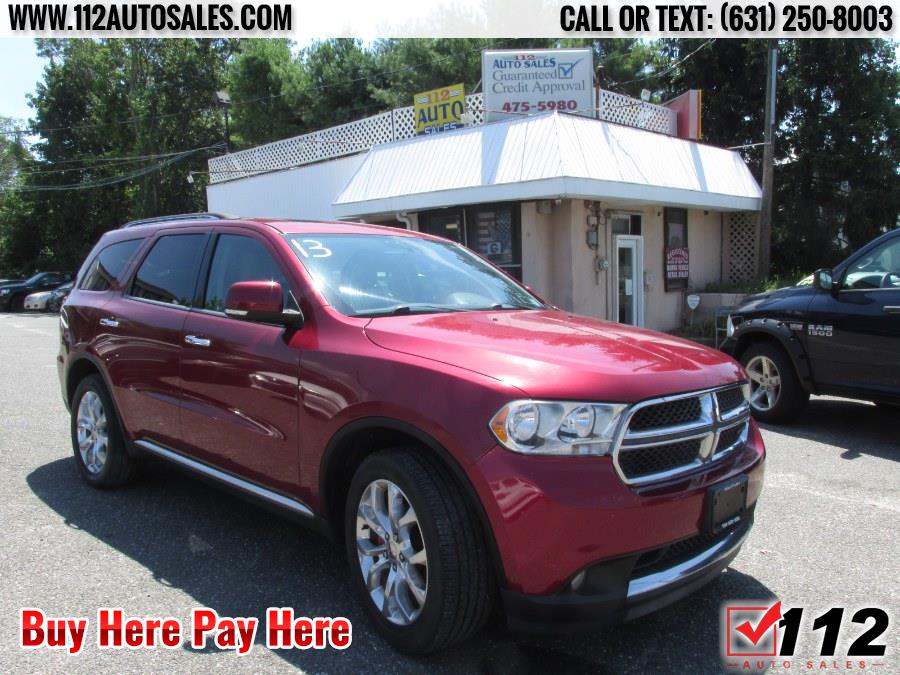 2013 Dodge Durango Crew AWD 4dr Crew, available for sale in Patchogue, New York | 112 Auto Sales. Patchogue, New York 2013 Dodge Durango Crew AWD 4dr Crew, available for sale in Patchogue, New York | 112 Auto Sales. Patchogue, New York
