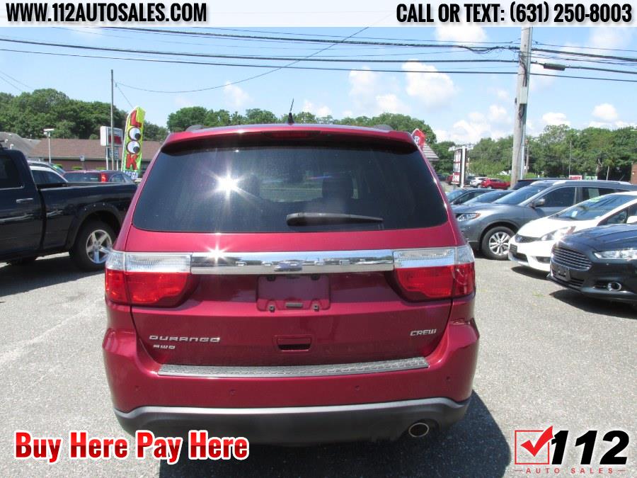 2013 Dodge Durango Crew AWD 4dr Crew, available for sale in Patchogue, New York | 112 Auto Sales. Patchogue, New York 2013 Dodge Durango Crew AWD 4dr Crew, available for sale in Patchogue, New York | 112 Auto Sales. Patchogue, New York