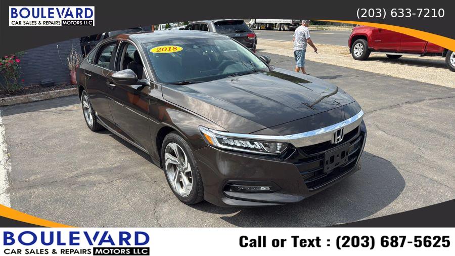 2018 Honda Accord EX Sedan 4D, available for sale in New Haven, Connecticut | Boulevard Motors LLC. New Haven, Connecticut 2018 Honda Accord EX Sedan 4D, available for sale in New Haven, Connecticut | Boulevard Motors LLC. New Haven, Connecticut
