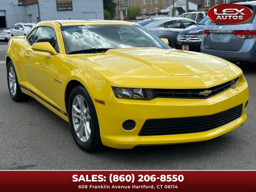 2015 Chevrolet Camaro 2dr Cpe LS w/2LS, available for sale in Hartford, Connecticut | Lex Autos LLC. Hartford, Connecticut 2015 Chevrolet Camaro 2dr Cpe LS w/2LS, available for sale in Hartford, Connecticut | Lex Autos LLC. Hartford, Connecticut