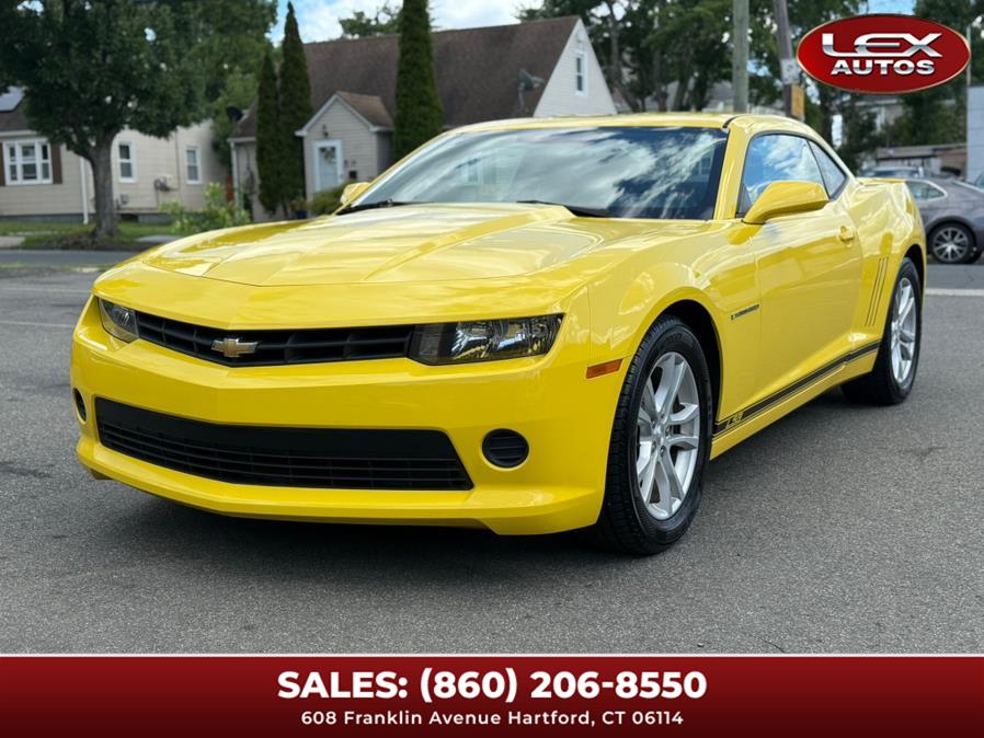 2015 Chevrolet Camaro 2dr Cpe LS w/2LS, available for sale in Hartford, Connecticut | Lex Autos LLC. Hartford, Connecticut 2015 Chevrolet Camaro 2dr Cpe LS w/2LS, available for sale in Hartford, Connecticut | Lex Autos LLC. Hartford, Connecticut
