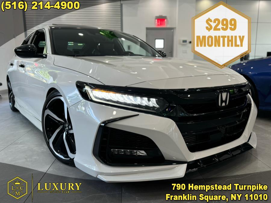 2021 Honda Accord Sedan Sport 2.0T Auto, available for sale in Franklin Square, New York | Luxury Motor Club. Franklin Square, New York 2021 Honda Accord Sedan Sport 2.0T Auto, available for sale in Franklin Square, New York | Luxury Motor Club. Franklin Square, New York