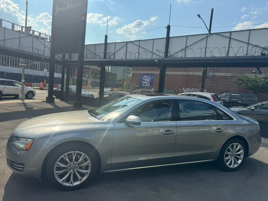 2013 Audi A8 L 4dr Sdn 3.0L, available for sale in Jamaica, New York | Jamaica Motor Sports. Jamaica, New York 2013 Audi A8 L 4dr Sdn 3.0L, available for sale in Jamaica, New York | Jamaica Motor Sports. Jamaica, New York