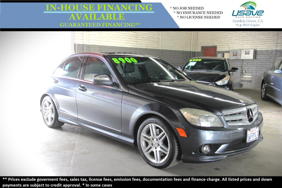 2008 Mercedes-Benz C-Class 4dr Sdn 3.5L Sport RWD, available for sale in Garden Grove, California | U Save Auto Auction. Garden Grove, California 2008 Mercedes-Benz C-Class 4dr Sdn 3.5L Sport RWD, available for sale in Garden Grove, California | U Save Auto Auction. Garden Grove, California