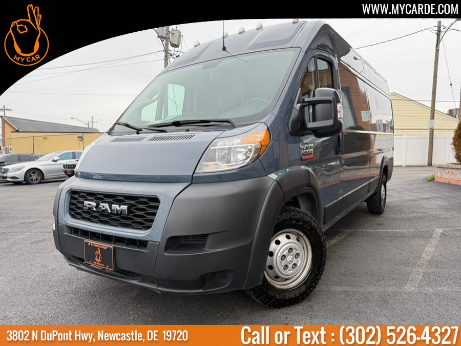 2020 Ram ProMaster Cargo Van 3500 High Roof 159" WB EXT, available for sale in New Castle, Delaware | My Car. New Castle, Delaware 2020 Ram ProMaster Cargo Van 3500 High Roof 159" WB EXT, available for sale in New Castle, Delaware | My Car. New Castle, Delaware