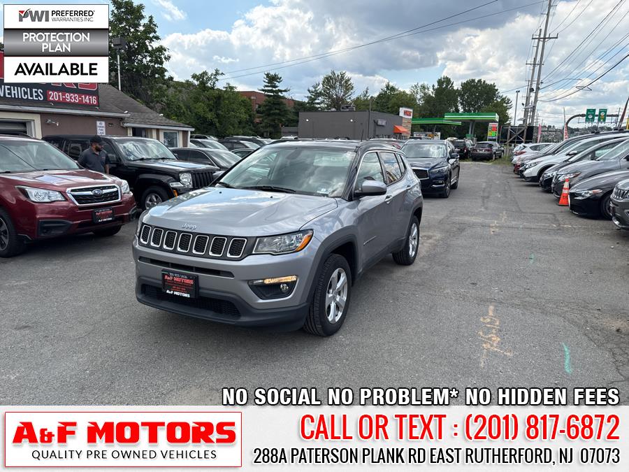 2019 Jeep Compass Latitude 4x4, available for sale in East Rutherford, New Jersey | A&F Motors LLC. East Rutherford, New Jersey 2019 Jeep Compass Latitude 4x4, available for sale in East Rutherford, New Jersey | A&F Motors LLC. East Rutherford, New Jersey