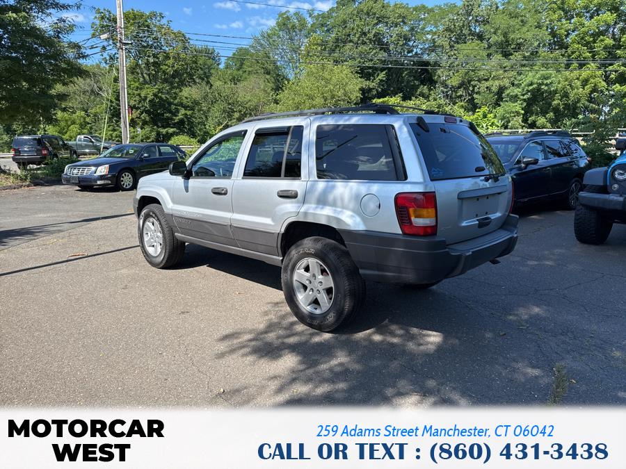 2004 Jeep Grand Cherokee 4dr Laredo 4WD, available for sale in Manchester, Connecticut | Motorcar West. Manchester, Connecticut 2004 Jeep Grand Cherokee 4dr Laredo 4WD, available for sale in Manchester, Connecticut | Motorcar West. Manchester, Connecticut