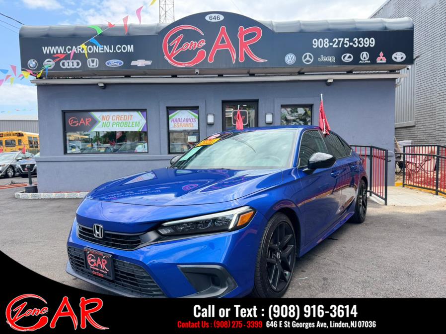 2022 Honda Civic Sedan Sport CVT, available for sale in Linden, New Jersey | Car Zone. Linden, New Jersey 2022 Honda Civic Sedan Sport CVT, available for sale in Linden, New Jersey | Car Zone. Linden, New Jersey