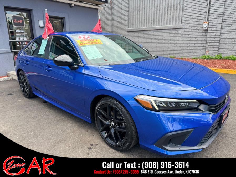 2022 Honda Civic Sedan Sport CVT, available for sale in Linden, New Jersey | Car Zone. Linden, New Jersey 2022 Honda Civic Sedan Sport CVT, available for sale in Linden, New Jersey | Car Zone. Linden, New Jersey