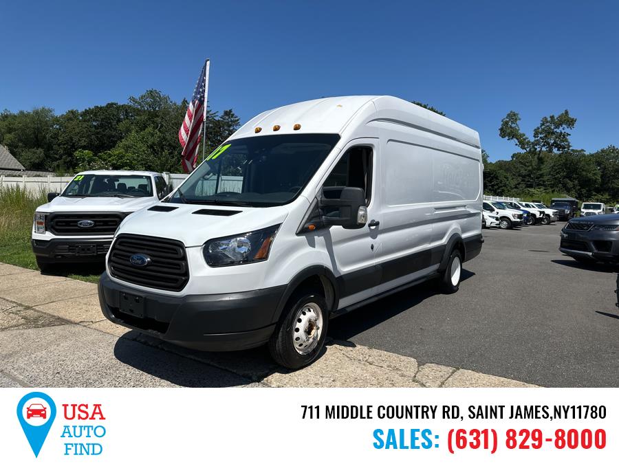 2017 Ford Transit Van T-350 HD 148" EL Hi Rf 10360 GVWR Sldng RH Dr DRW, available for sale in Saint James, New York | USA Auto Find. Saint James, New York 2017 Ford Transit Van T-350 HD 148" EL Hi Rf 10360 GVWR Sldng RH Dr DRW, available for sale in Saint James, New York | USA Auto Find. Saint James, New York