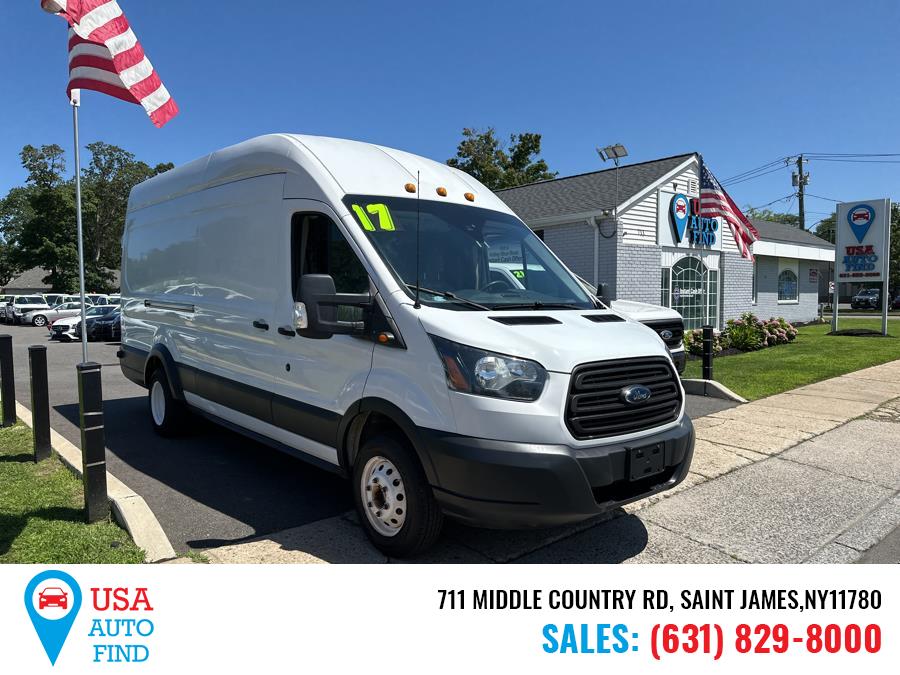 2017 Ford Transit Van T-350 HD 148" EL Hi Rf 10360 GVWR Sldng RH Dr DRW, available for sale in Saint James, New York | USA Auto Find. Saint James, New York 2017 Ford Transit Van T-350 HD 148" EL Hi Rf 10360 GVWR Sldng RH Dr DRW, available for sale in Saint James, New York | USA Auto Find. Saint James, New York