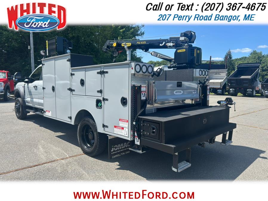 2025 Ford Super Duty F-550 DRW XL 4WD SuperCab Mechanics Crane Truck, available for sale in Bangor, Maine | Whited Ford. Bangor, Maine 2025 Ford Super Duty F-550 DRW XL 4WD SuperCab Mechanics Crane Truck, available for sale in Bangor, Maine | Whited Ford. Bangor, Maine