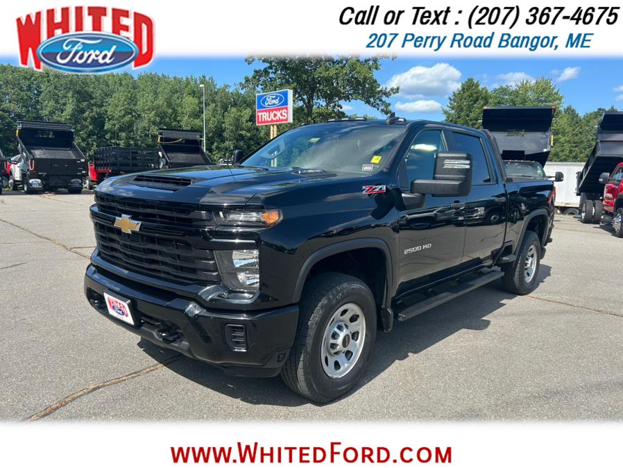 2024 Chevrolet Silverado 2500HD 4WD Crew Cab 159" Z71, available for sale in Bangor, Maine | Whited Ford. Bangor, Maine 2024 Chevrolet Silverado 2500HD 4WD Crew Cab 159" Z71, available for sale in Bangor, Maine | Whited Ford. Bangor, Maine