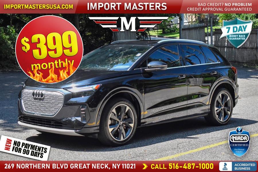 Used 2022 Audi Q4 E-tron in Great Neck, New York | Camy Cars. Great Neck, New York