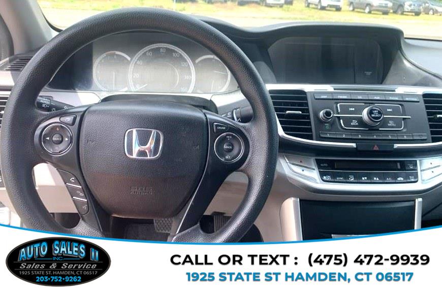 2013 Honda Accord Sdn 4dr I4 CVT LX, available for sale in Hamden, Connecticut | Auto Sales II Inc. Hamden, Connecticut 2013 Honda Accord Sdn 4dr I4 CVT LX, available for sale in Hamden, Connecticut | Auto Sales II Inc. Hamden, Connecticut
