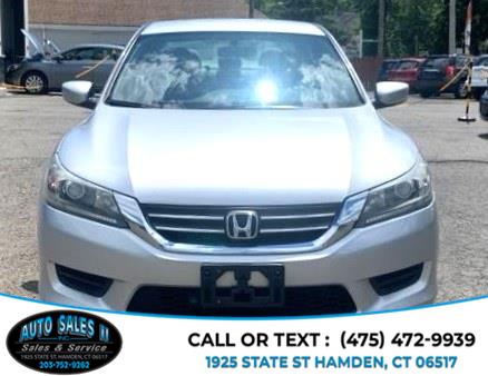 2013 Honda Accord Sdn 4dr I4 CVT LX, available for sale in Hamden, Connecticut | Auto Sales II Inc. Hamden, Connecticut 2013 Honda Accord Sdn 4dr I4 CVT LX, available for sale in Hamden, Connecticut | Auto Sales II Inc. Hamden, Connecticut