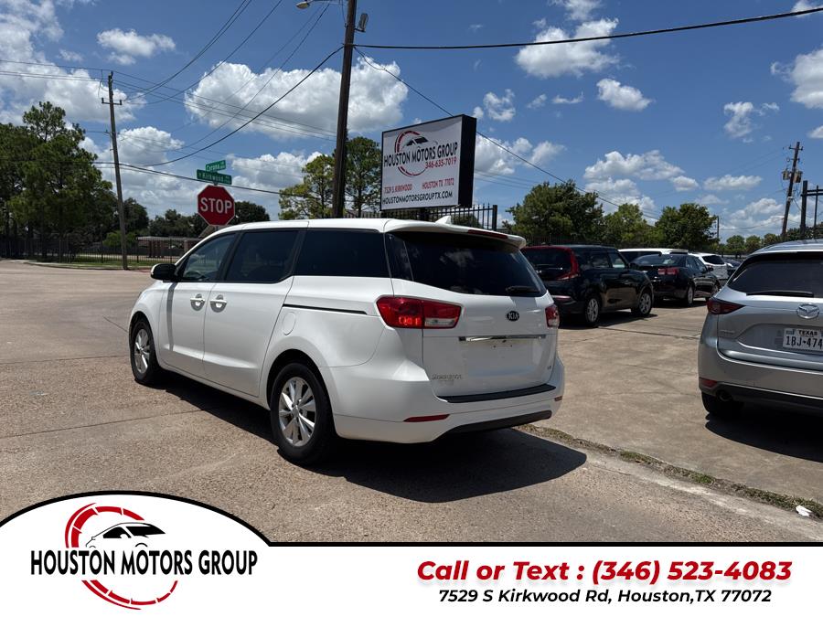2017 Kia Sedona LX FWD, available for sale in Houston, Texas | Houston Motors Group LLC. Houston, Texas 2017 Kia Sedona LX FWD, available for sale in Houston, Texas | Houston Motors Group LLC. Houston, Texas