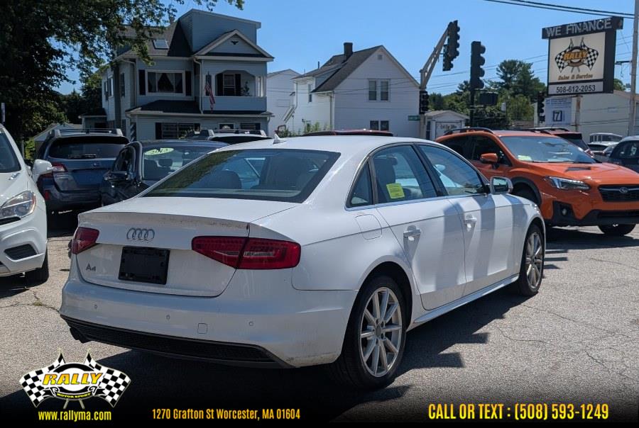 2016 Audi A4 CVT FrontTrak 2.0T Premium Plus, available for sale in Worcester, Massachusetts | Rally Motor Sports. Worcester, Massachusetts 2016 Audi A4 CVT FrontTrak 2.0T Premium Plus, available for sale in Worcester, Massachusetts | Rally Motor Sports. Worcester, Massachusetts